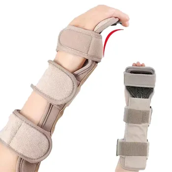 Supporto per tutore per mano per ictus Supporto per stecca per mano notturna regolabile per dito Poggiapolsi ortopedico Artrite Tendinite Riabilitazione