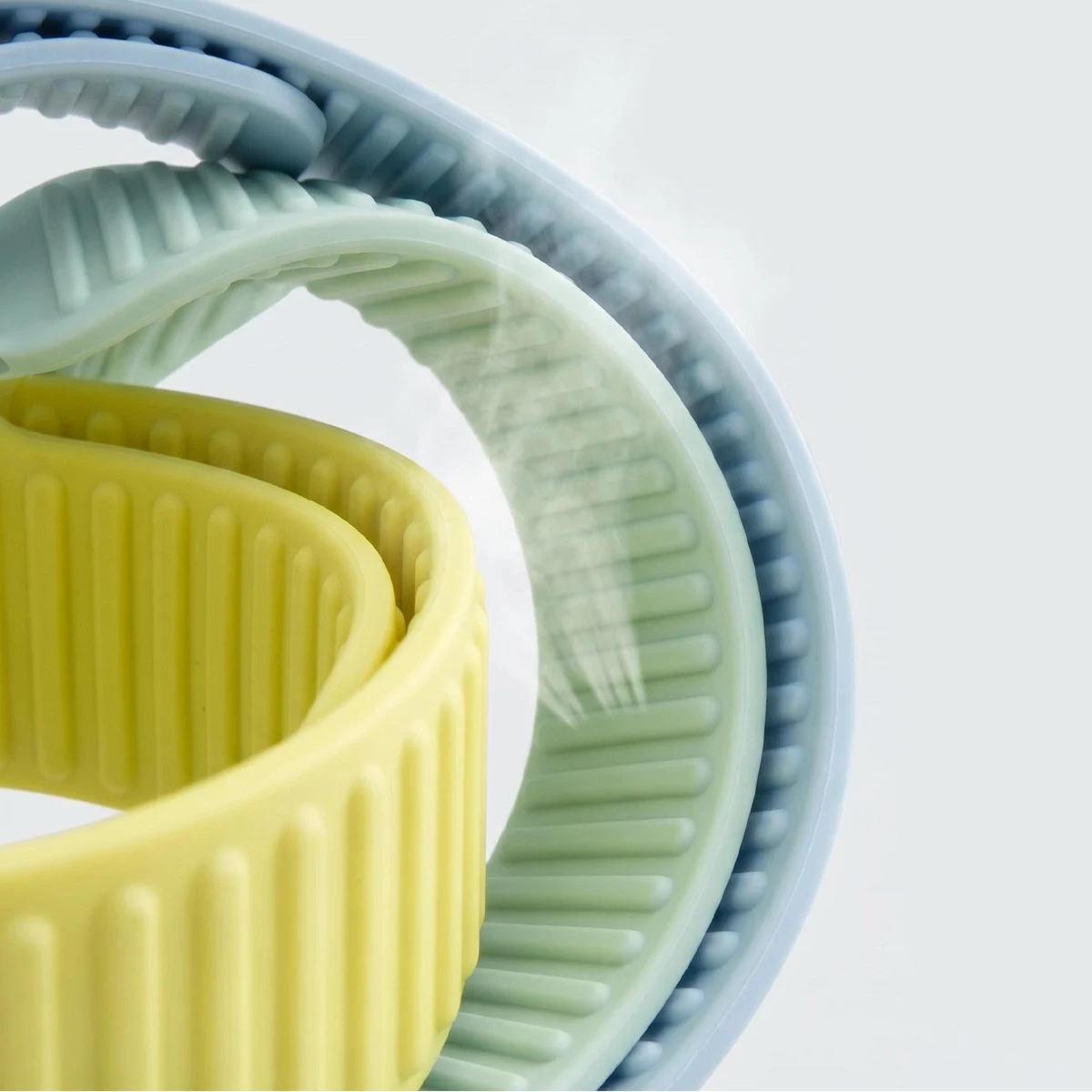 Silicone Magnetic Band – Versatile 20mm 22mm Loop Strap Bracelet