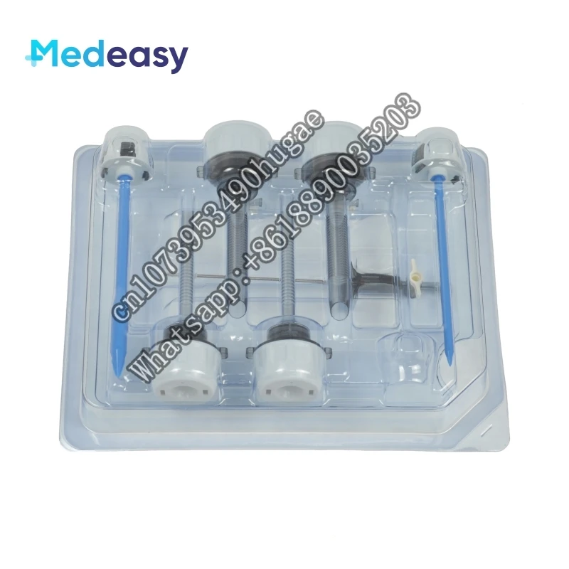 

Disposable Laparoscopic Surgery Trocar Set, 5mm 10mm Trocars Kit