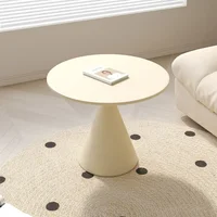 Table basse ronde, Table d'appoint pour salon, petit canapé, buffet, chambre à coucher, hôtel, Table d'angle, décor de salon moderne 2