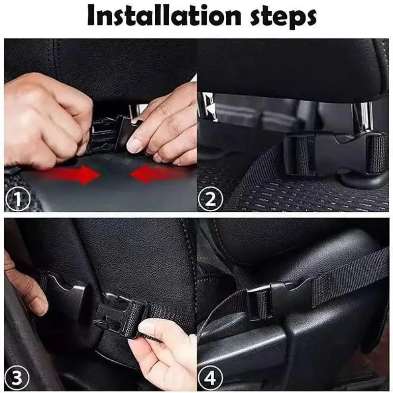 Children's car backseat, waterproof children's toy storage bag