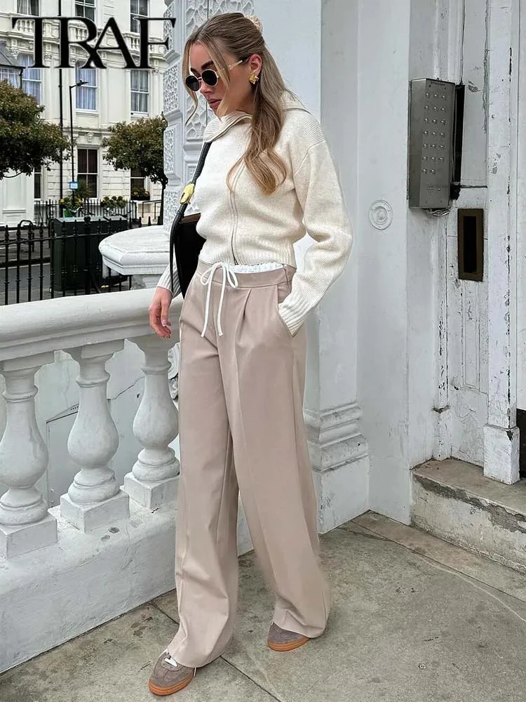 【OVERCOAT】22ss WIDE LEG TROUSER OVERCOAT 