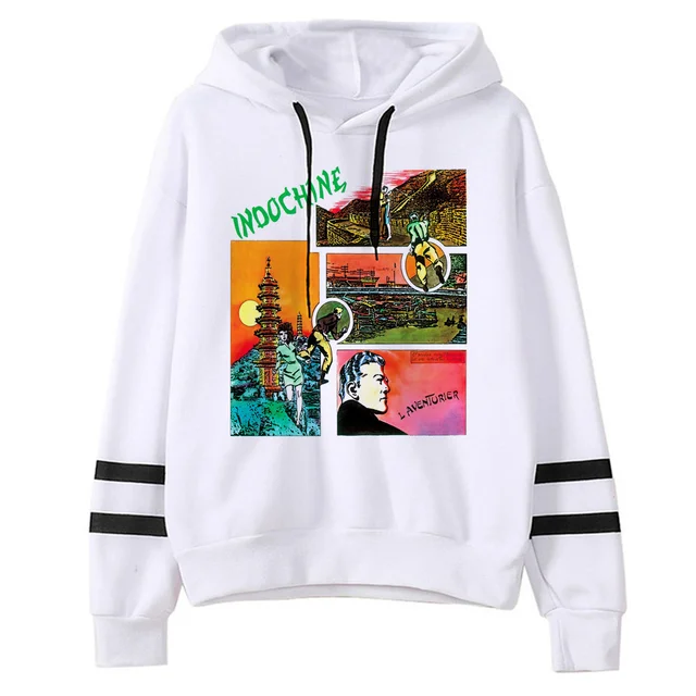 Débardeur Coton Musique Débardeur 'Je Peux Pas J'ai Indochine' - Coton - Cadeau Fan Indochine - Style Concert Style Bande Rock Français