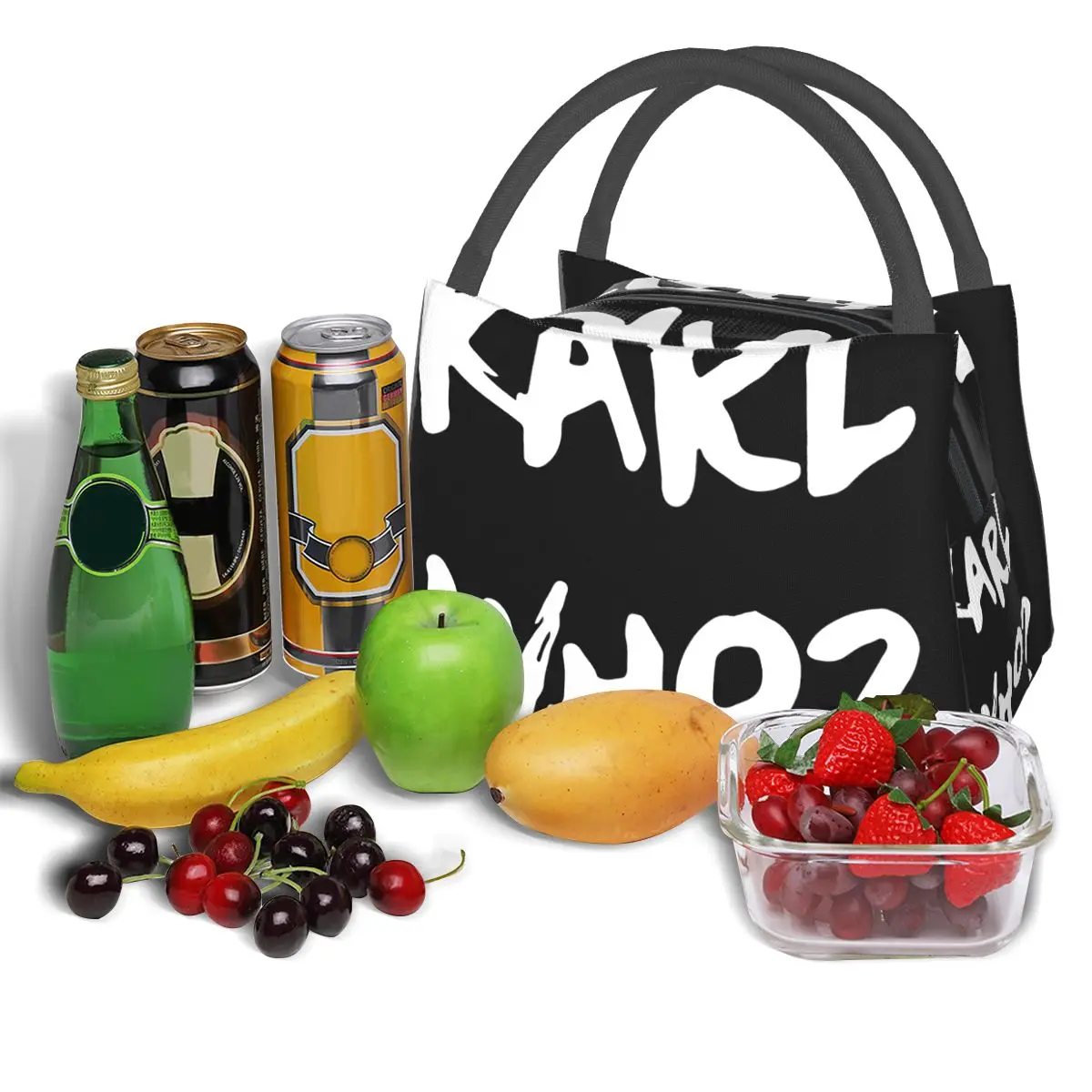 KARL WHO Portable insulation bag for Cooler Thermal Food Office Pinic Container