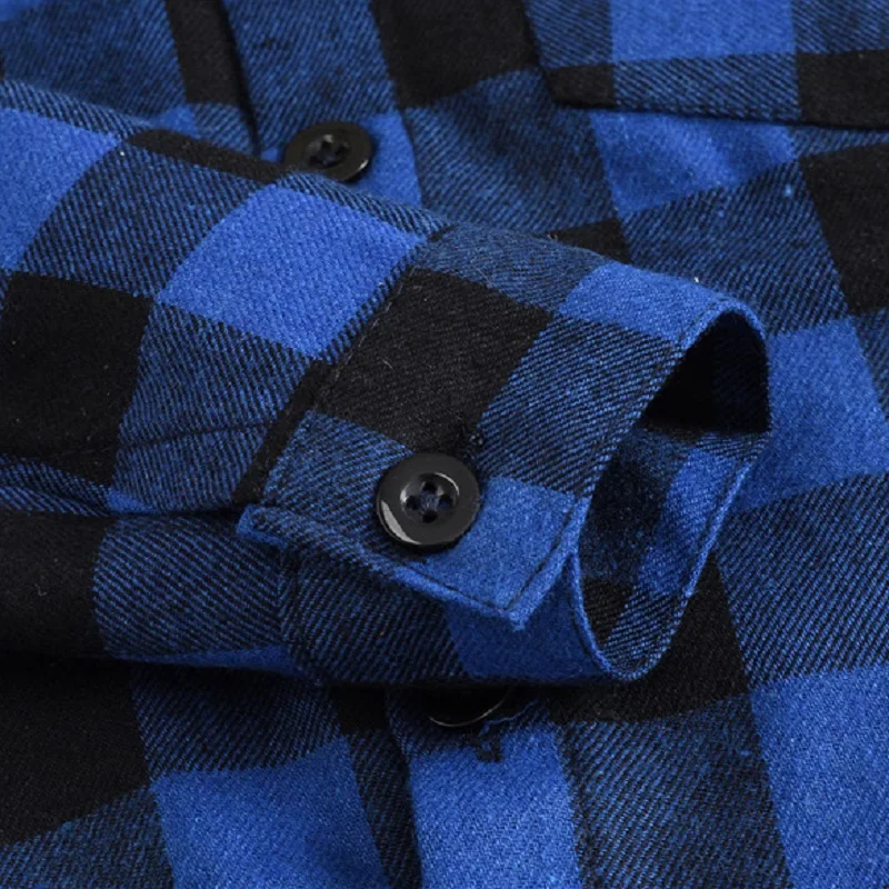 Boys Red Plaid Shirt 6