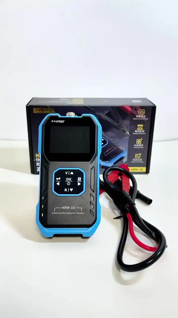 FNIRSI HRM-10 Высокоточный тестер внутреннего сопротивления напряжения аккумулятора