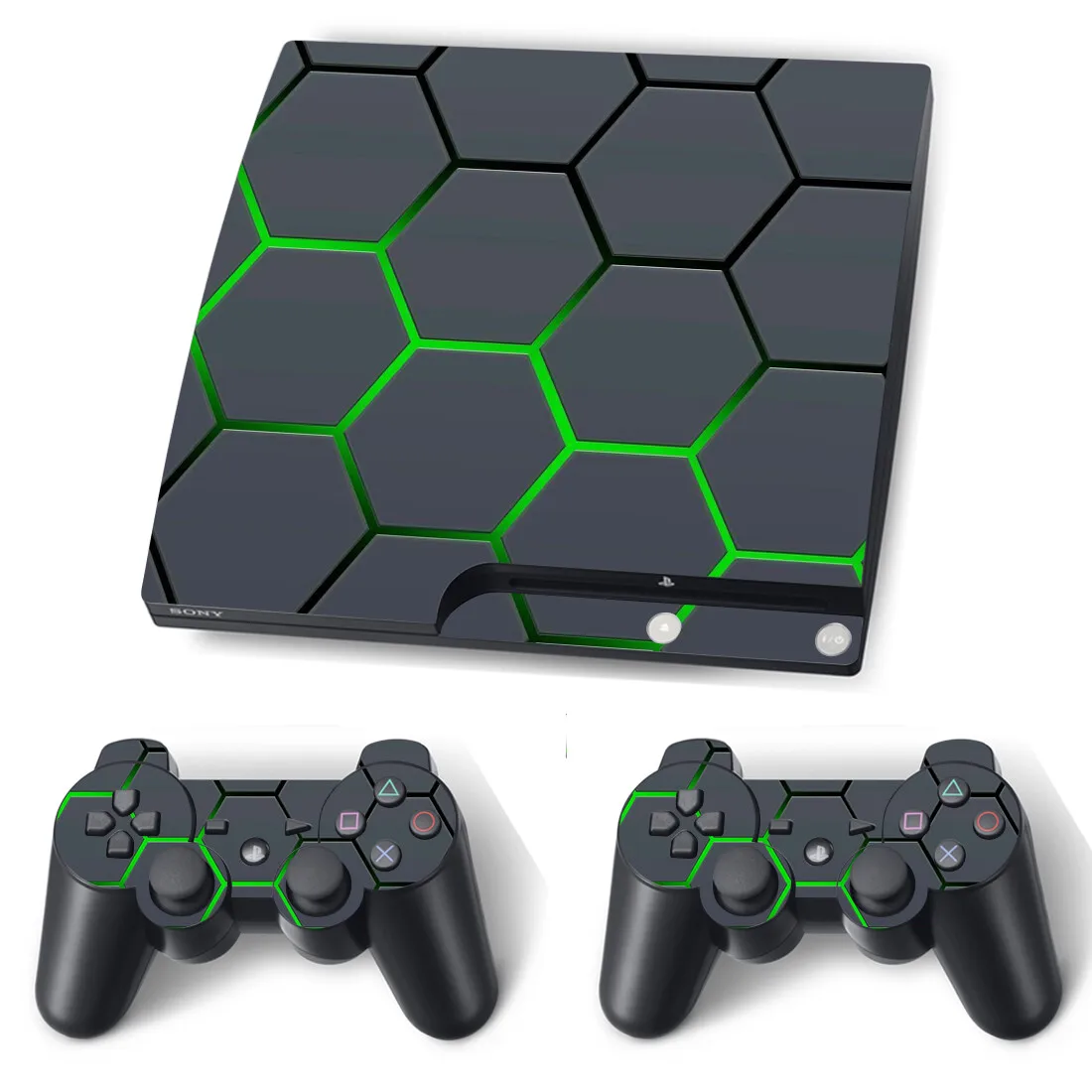 Custom Design Skin Sticker Decal For Ps3 Slim Playstation 3