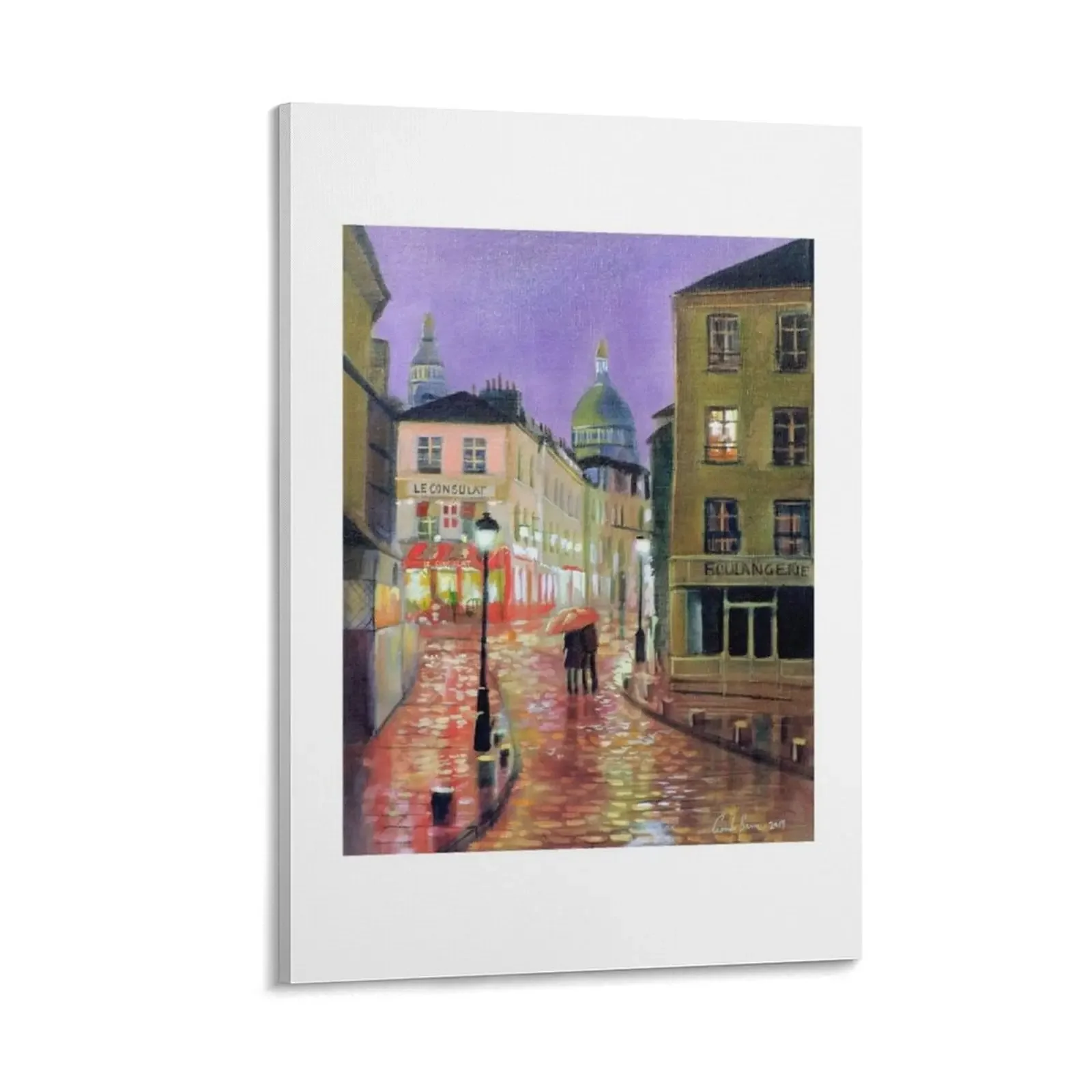 

Montmartre Paris painting Canvas Painting canvas wall decoration aesthetic room