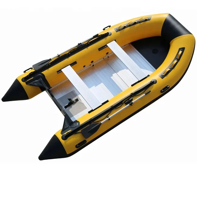 

4.0m mini CE inflatable pedal fishing boat with motor