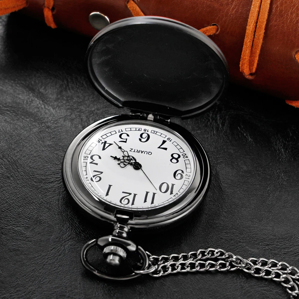 Classic Anime Character Quartz Pocket Watch Unisex Necklace Pendant