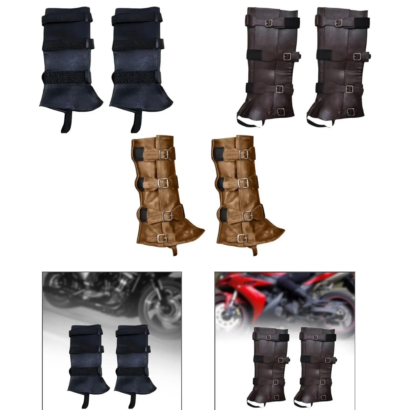 Pirate Boots Covers Novelty Steampunk for Costume Accessory Cosplay Festival