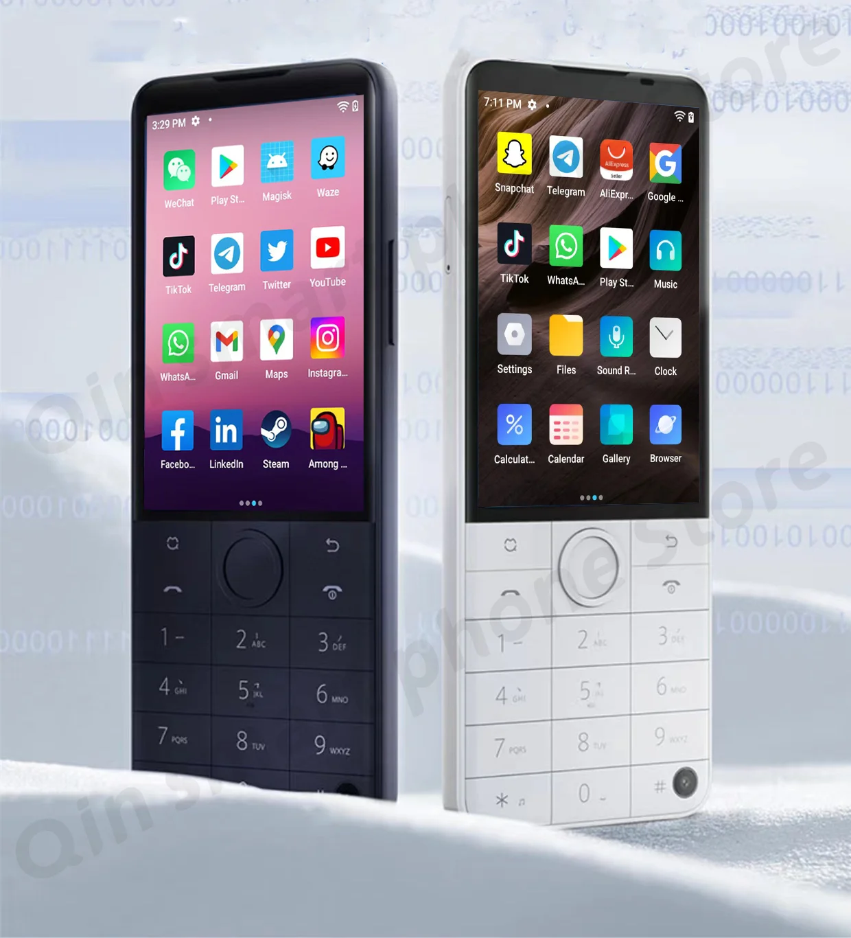 New Qin F22 Pro Smart Touch ScreenPhone Wifi 5G+3.5 Inch 4GB 64GB