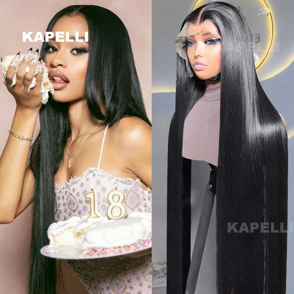 13x4 13x6 Transparent Lace Front Human Hair Wig for Women with human hair wig