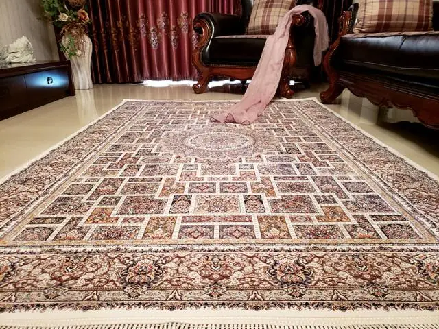 Imported Persian Carpet Luxury American Carpet for Living Room Turkey Thick Rug Bedroom Decoration Home Villa Carpet 5