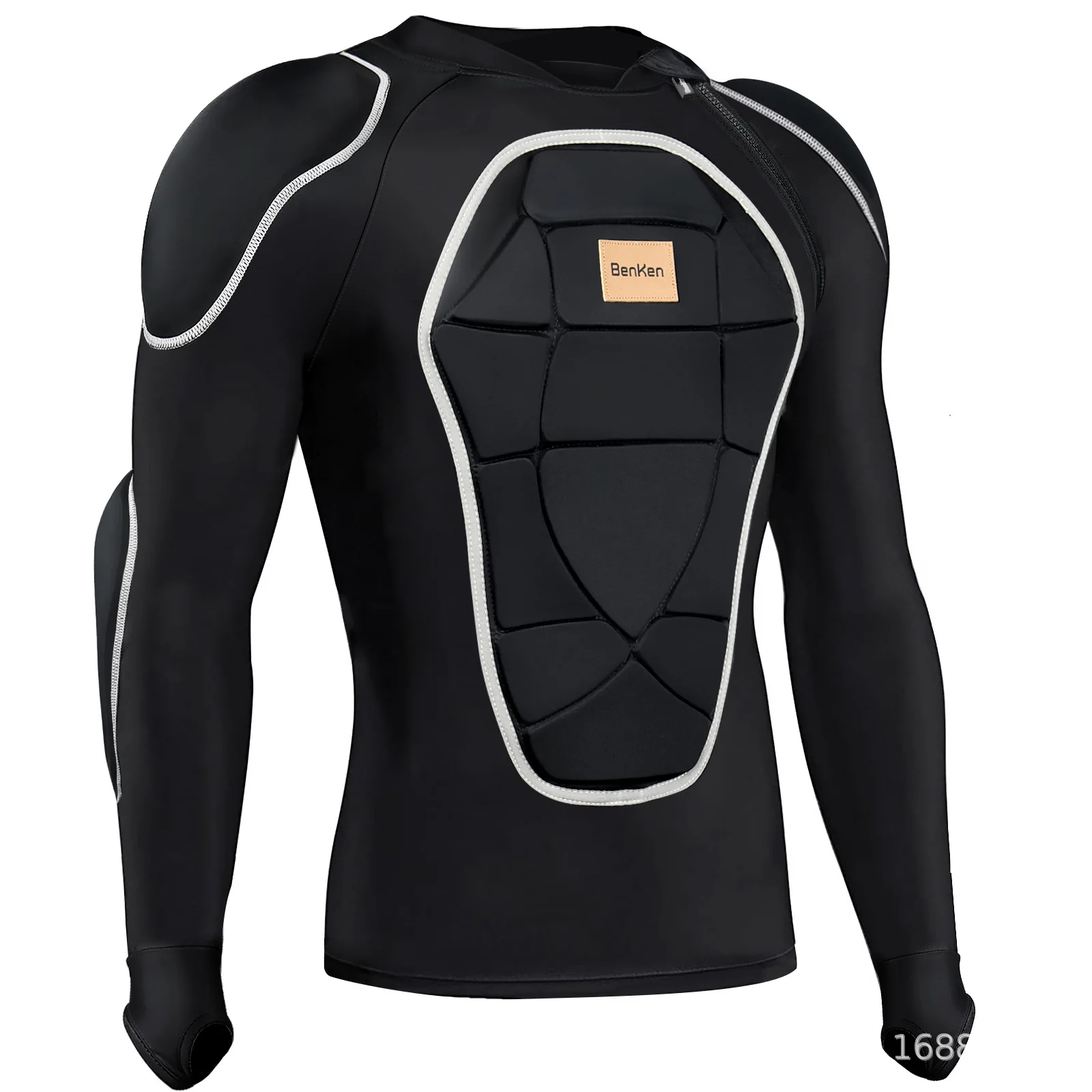 Professional Ski Wear Long Sleeve Tight Anti-collision Ski Wear Anti-fall Riding Protective Motorcycle For Men Jacket