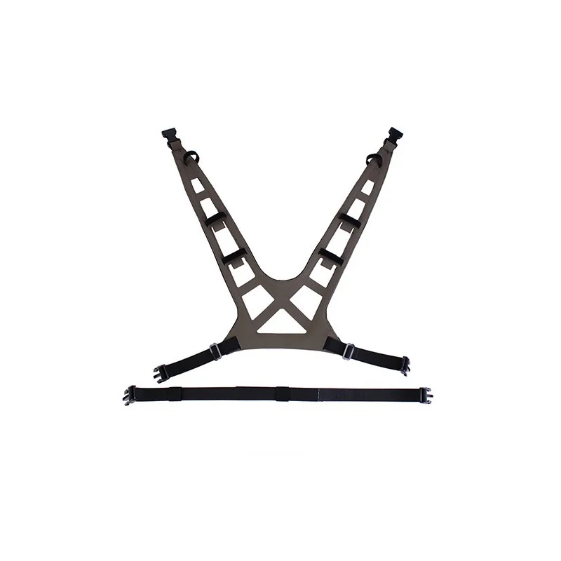 Tactical Raiders Laser Cut Military Chest Rig Imbracatura Cinghie Bretelle Ranger Green Tr011