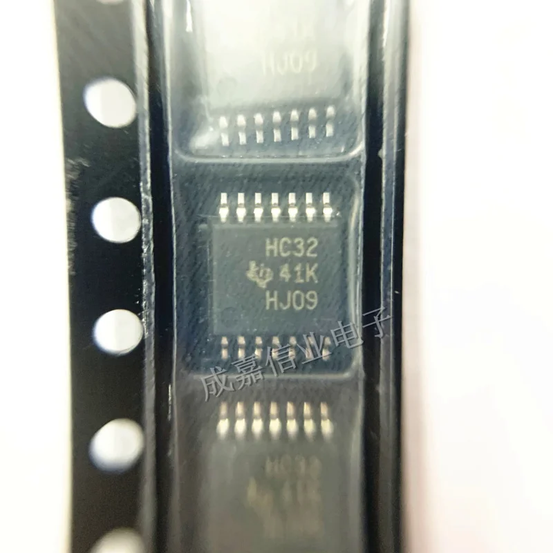 

100pcs/Lot SN74HC32PWR TSSOP-14 MARKING;HC32 Logic Gates Quadruple 2-Input Positive-OR Gates Operating Temperature;- 40C to 85C