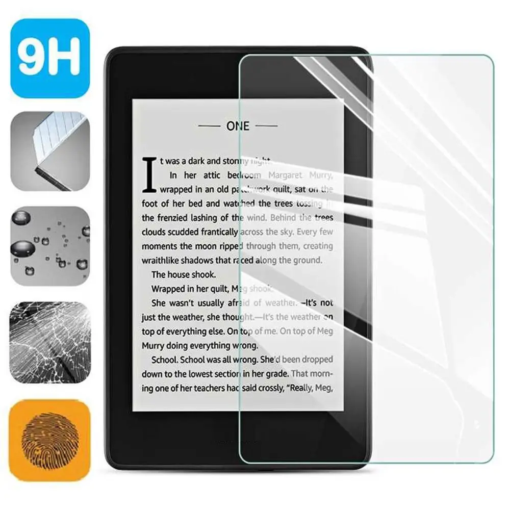 

2.5D Protective Film Tempered Glass Full Cover Screen Protector For Kindle Paperwhite 5 11th Generation 6.8 inch