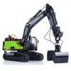 In Stock MTM EC380 RC Excavator 1/14 Remote Control Hydraulic Machine Metal Tracked Digger Engineering Trucks Vehicles TH22525 3