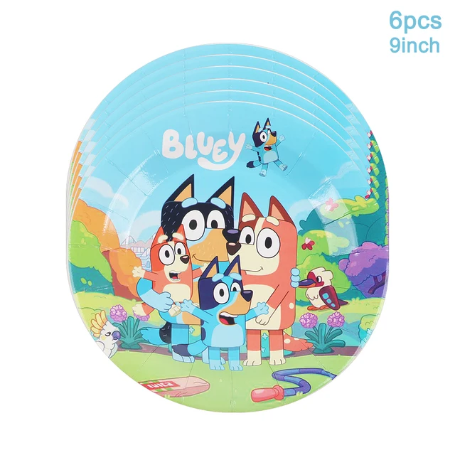 핫 블루 빙고: 멋진 생일 파티 장식과 디지털 풍선 세트