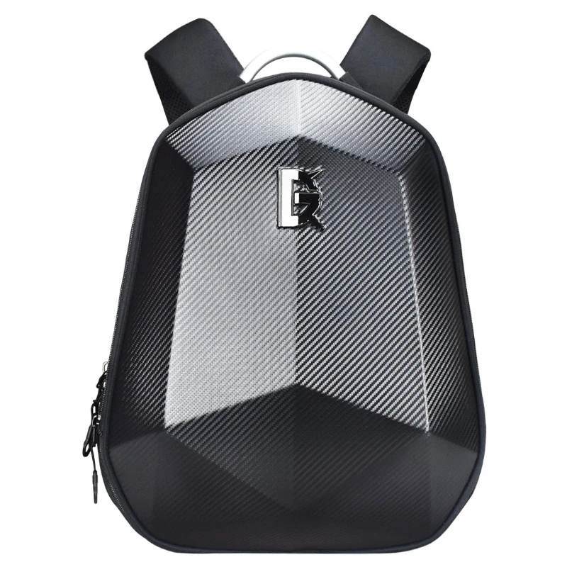 

Motorcycle riding backpack locomotive shoulder bag hard shell bag rainproof knight full helmet bag computer bag