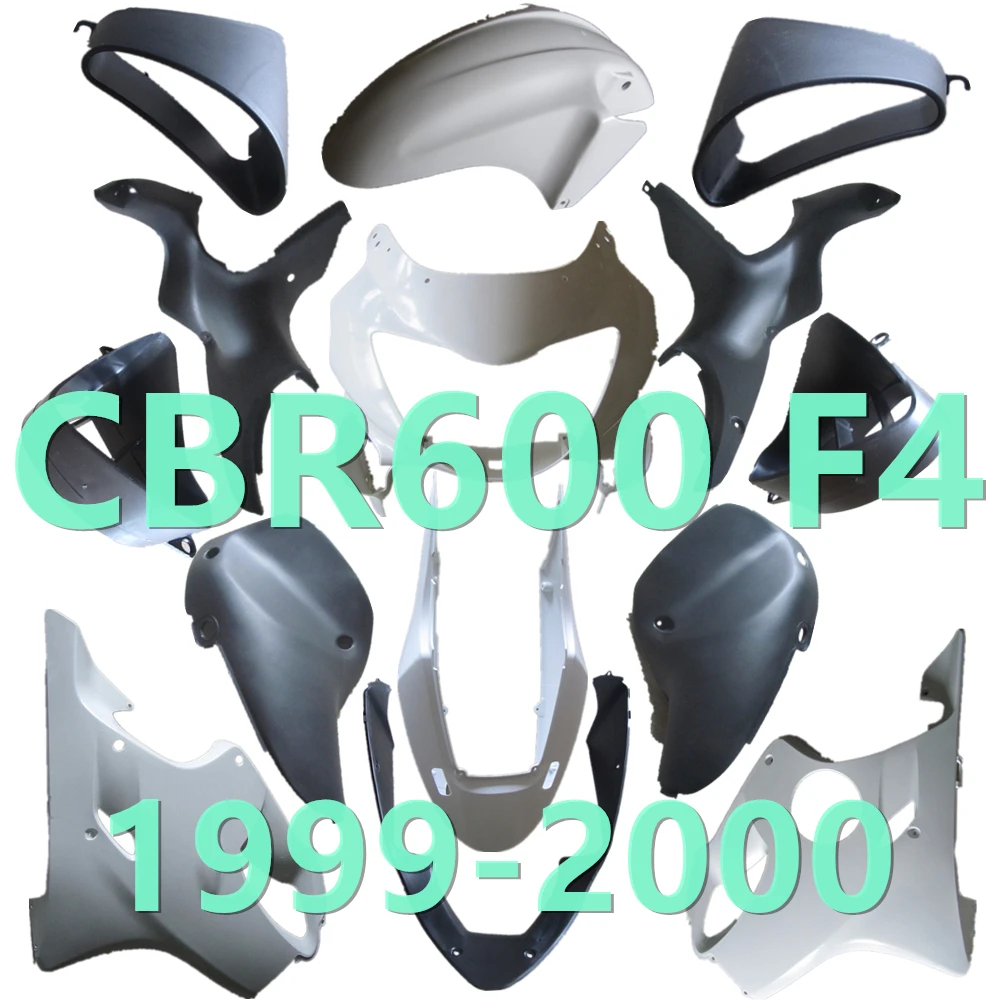 Fairings Unpainted Honda 600 F4 Plastic Unpainted Components