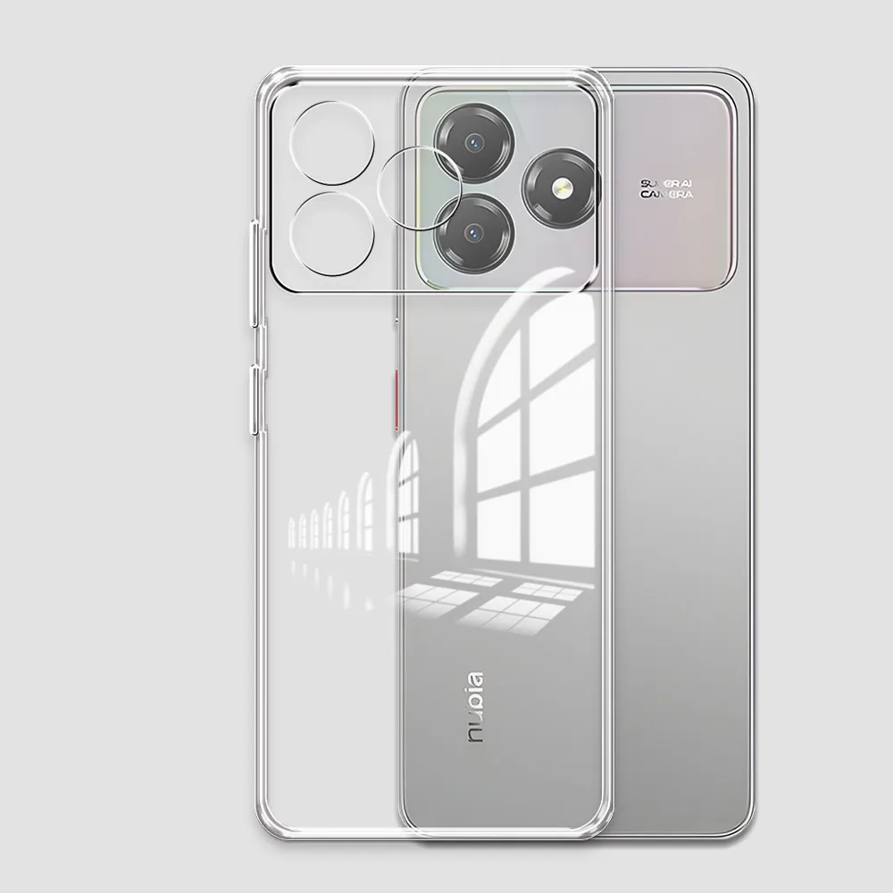 Clear Soft Silicone Shockproof Phone Case - Transparent Protective Cover