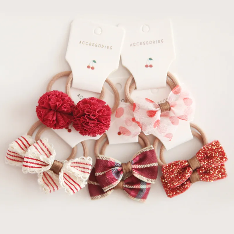 10 Pcs Girls Hair Accessories with Bows