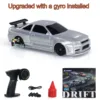 RC Mini Toys 1/43 RC Racing Car 4WD Fully Proportional RTR with Gyro 2.4G Radio Control Drifting Cars High Speed Model Gifts 5