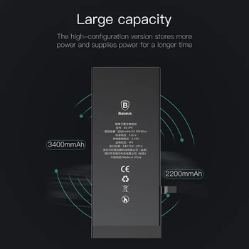 Baseus Phone Battery For iPhone XS Max XR X Replacement Original High Capacity Bateria For iPhone XSMax Battery Batterie Tools 3