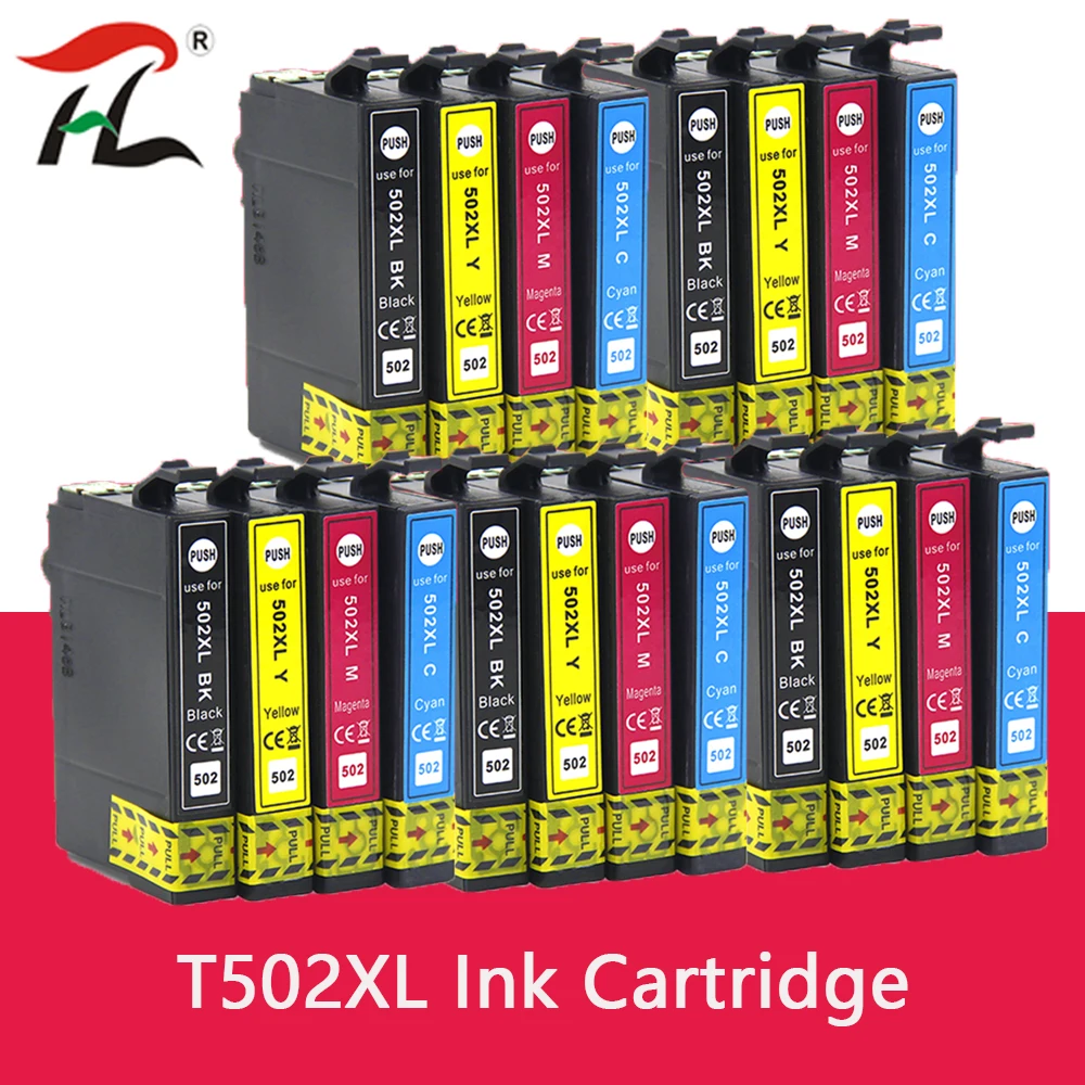 

502XL совместимый для Epson 502 XL чернильные картриджи для Epson Expression Home XP-5105 XP5105 XP5100, Workforce WF-2860 WF-2865DWF