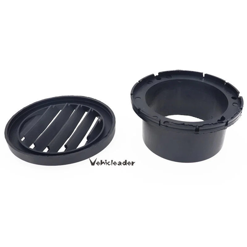 2pcs 75mm Warm Air Vent Outlet Car Parking Heater Duct  Diesel Flat Connector For Webasto Eberspaecher  Auto Accesso