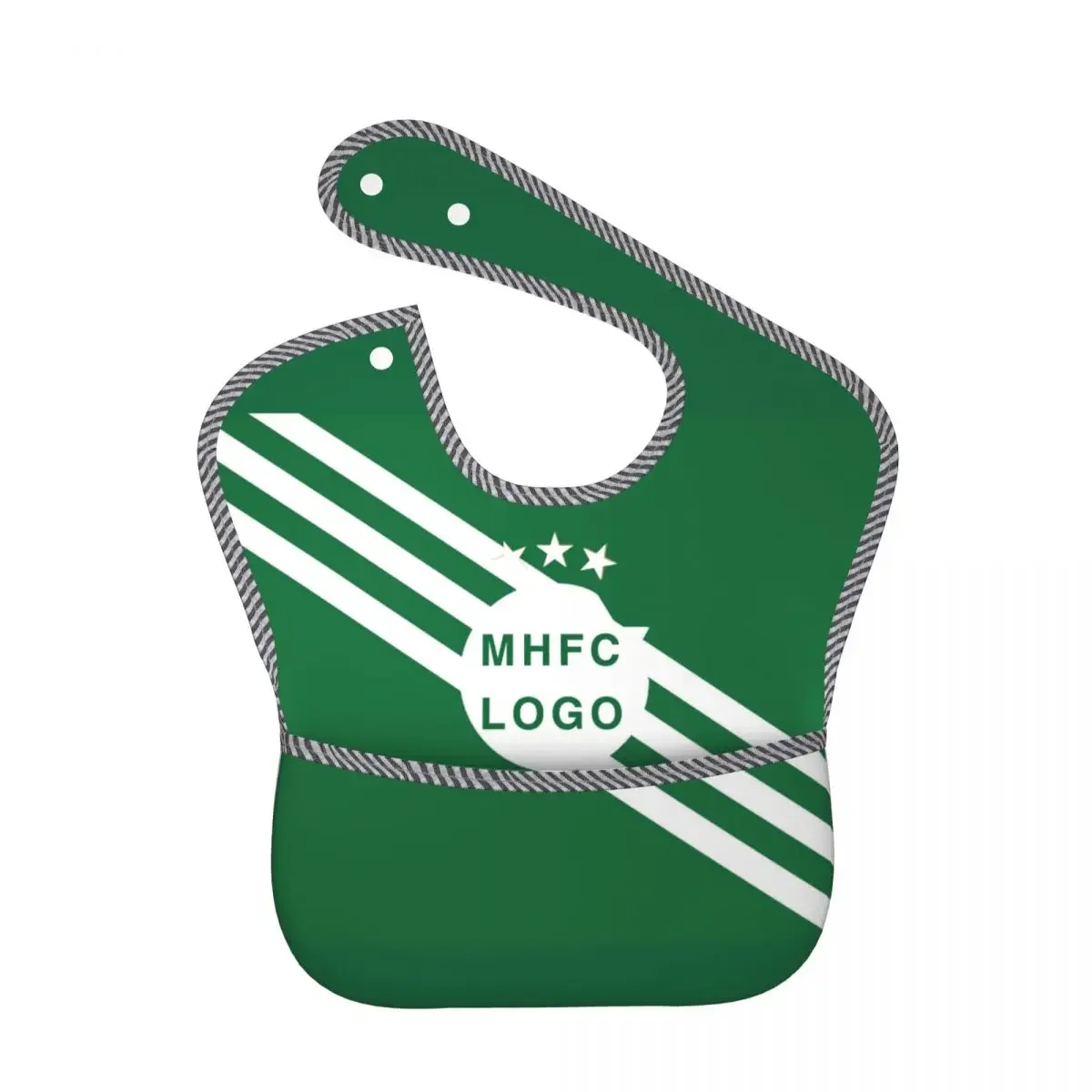 Israel F.C MHFC Champion Waterproof Soft Baby Bibs Cute Cartoon Printed Kids Girl Boy Adjustable Children Bib Baby Lunch Feeding baby bibs