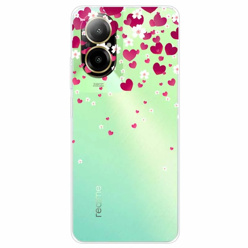 Transparent Cute Soft Silicone TPU Phone Case with Clear Bumpers