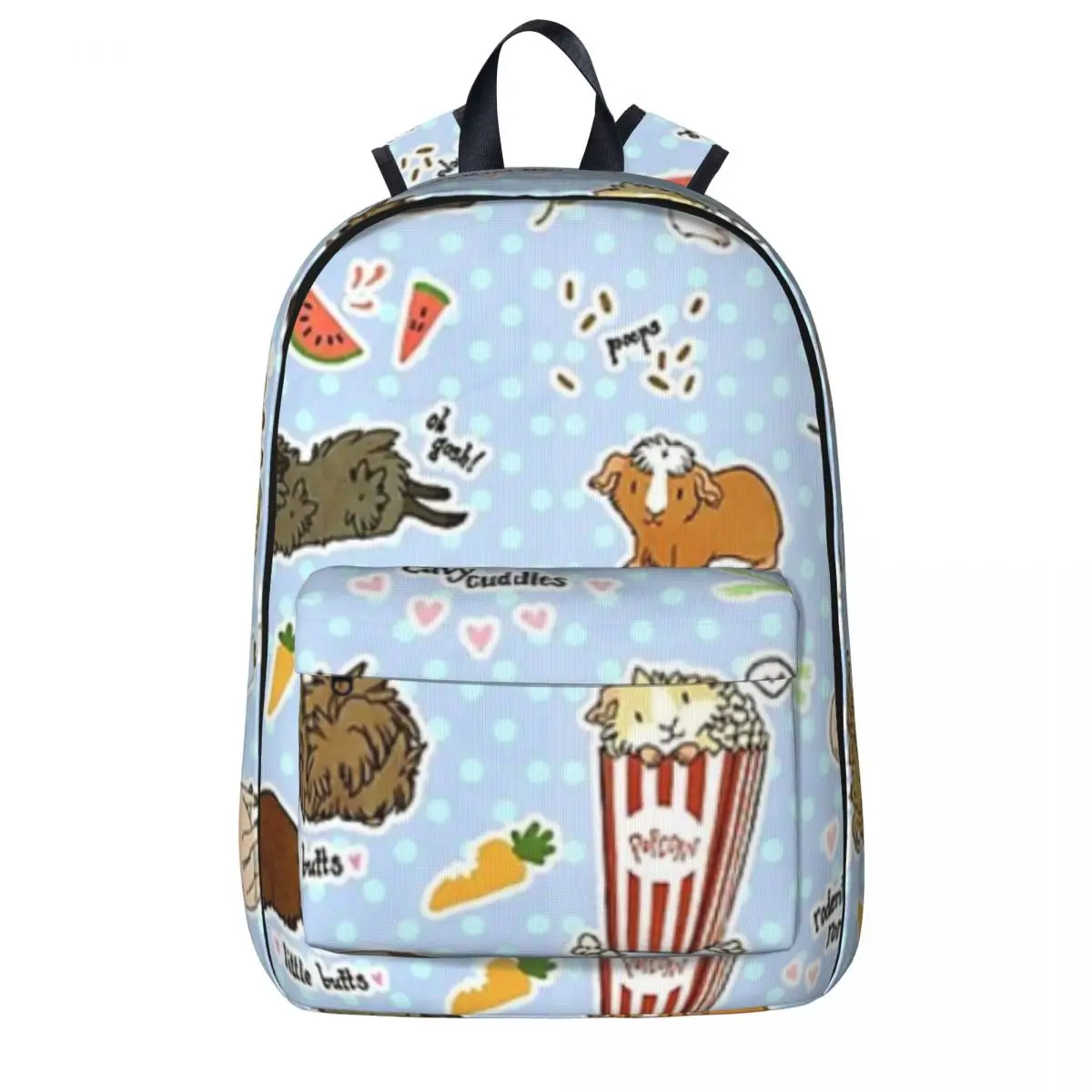 

Guinea Pigs Backpacks Large Capacity Student School Bag Animal Shoulder Bag Laptop Rucksack Waterproof Travel Rucksack