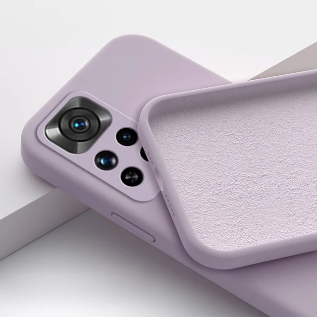 thumbnail image 1 of Liquid Silicone Case On For Xiaomi Redmi Note 11 11S 12 Plus POCO X5 F5 M4 Pro 5G Cover, 1 of 5