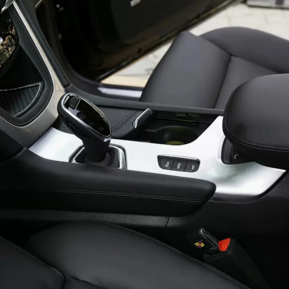 

U-образное украшение с центральным управлением для Cadillac XT5 2017-2021, U-образная Обложка с отделкой из АБС матового/углеродного волокна