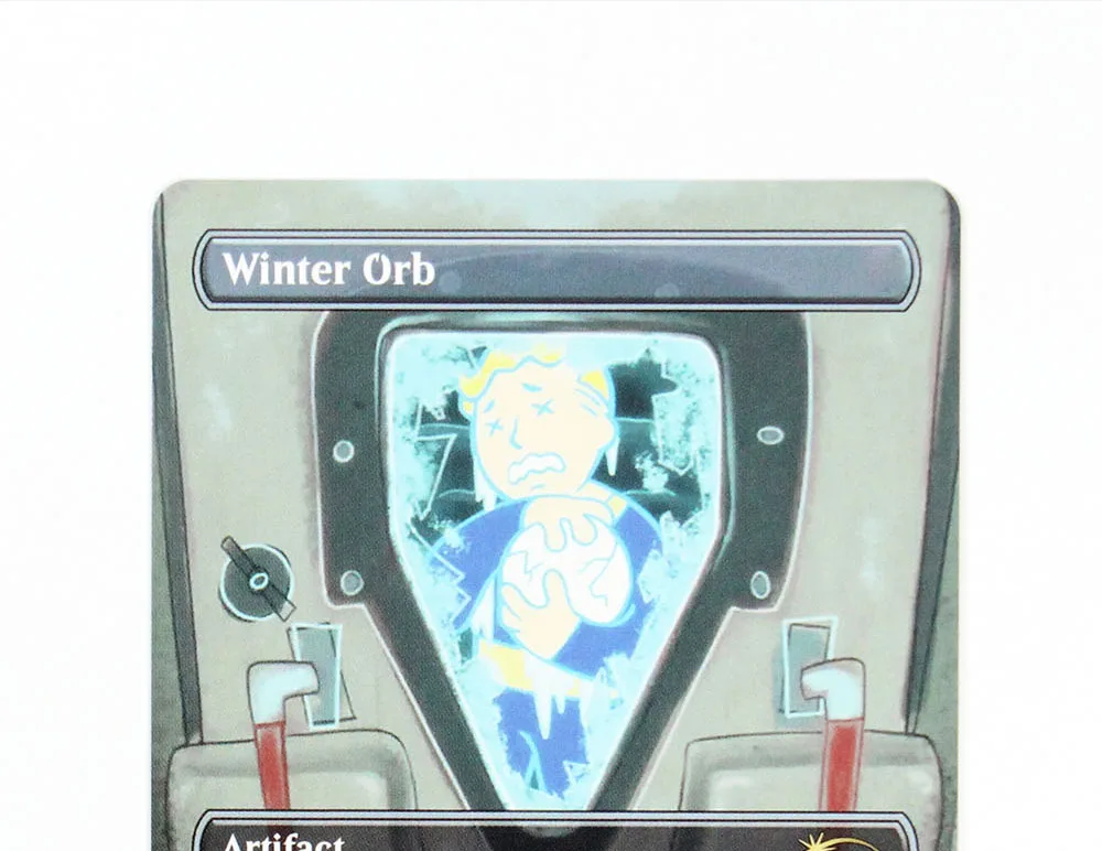 Winter Orb Foil/Holo TCG Magical Proxy Cards Game Quality Proxy Gathering Board Playing Game Trading Cards