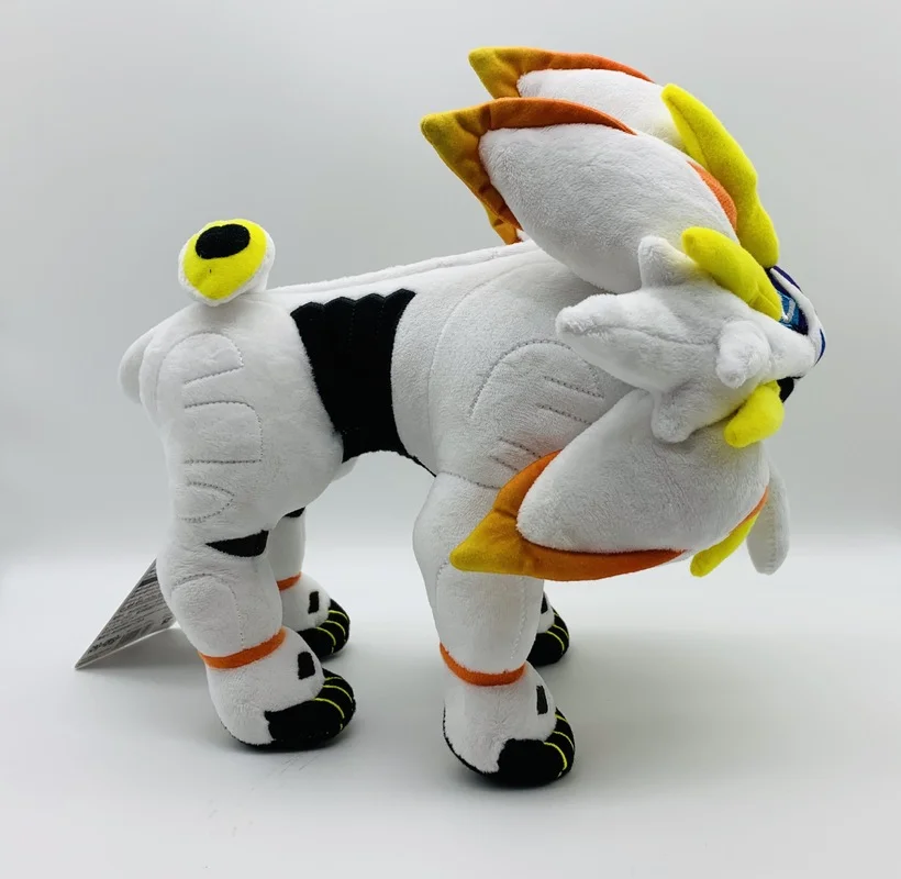 27cm Pokemon Go Anime Dolls Solgaleo Plush Soft Stuffed Animal