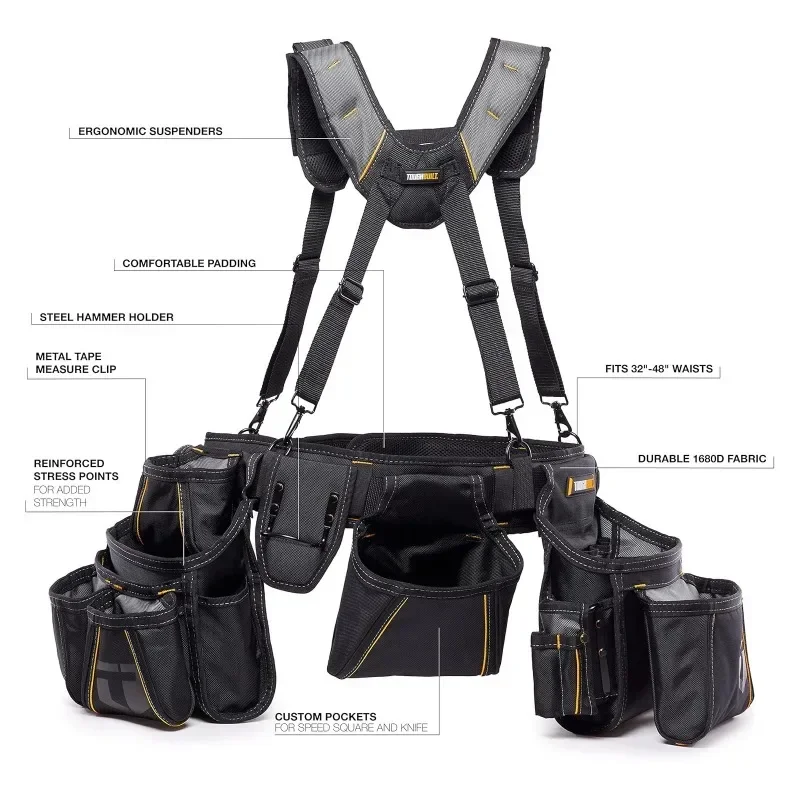 ToughBuilt TB-301-6 Pro Framer Suspension Rig Tools Packaging Bag 2