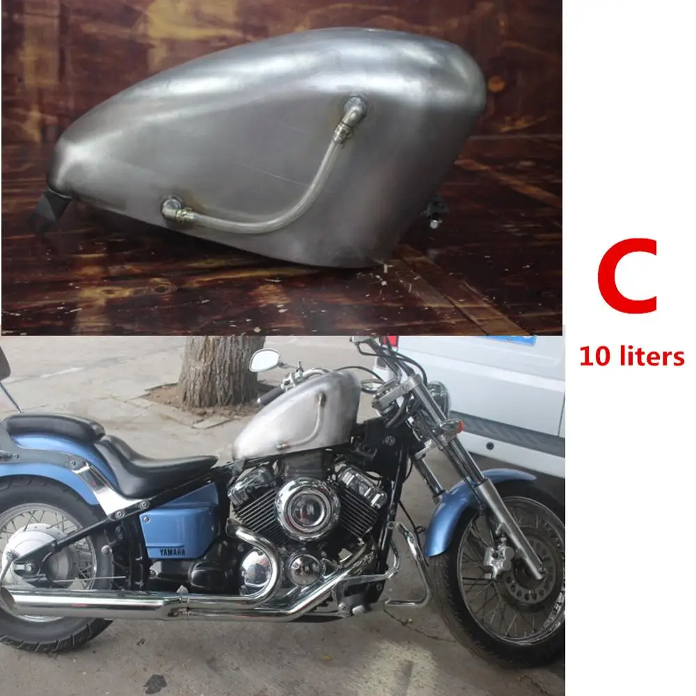 Motorcycle Modified Fuel Oil Tank Gas Retro Petrol Tank For Yamaha