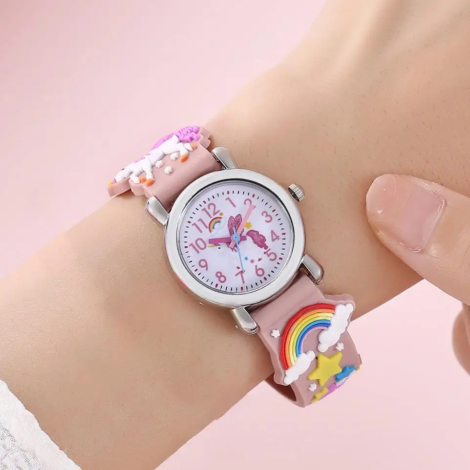 Rainbow Winged Unicorn Pegasus Kids' Fantasy Watch