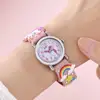 Rainbow Winged Unicorn Pegasus Children's Cartoon Watch 6
