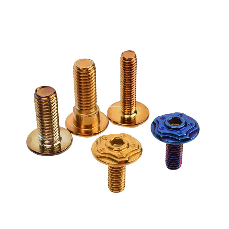 

10 Pieces Motorcycle Brake Rotor Fender Ornament Screws M6 M8