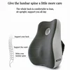 Memory Foam Office Chair Cushion Car Seat Support Waist Pillow Massage Lumbar Orthopedic Pillow Buttock Coccyx Cushion Back Pads 5