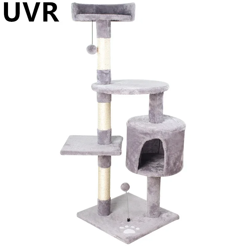 

UVR High Quality Cats Climbing Frame Cat Grabbing Board Cat Climbing Column Multi Cat Family Cat Frame Cat Climbing Toys