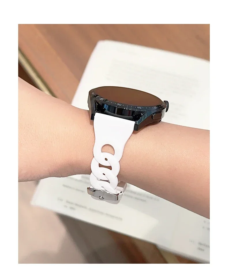 Sport Silicone Watch Band - 20mm/22mm Adjustable Bracelet Strap