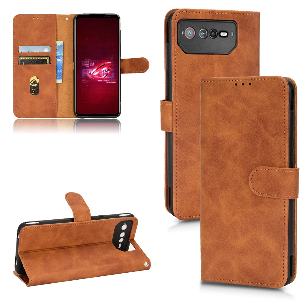 Custodia A Portafoglio In Pelle Flip Per Asus Zenfone 8 Zs590Ks 8 Flip Zenfone 7 Pro Rog Phone 5 Ultimate Custodie A Portafoglio