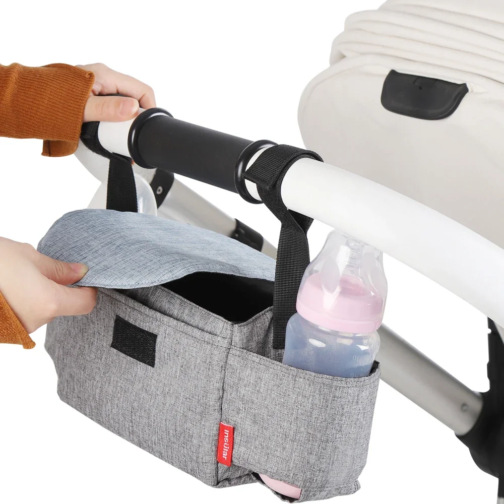 Baby Stroller Bags Large Capacity Mummy Nappy Bag Multifunction Travel Diaper Bag Maternity Nursing Hanging Storage Bag