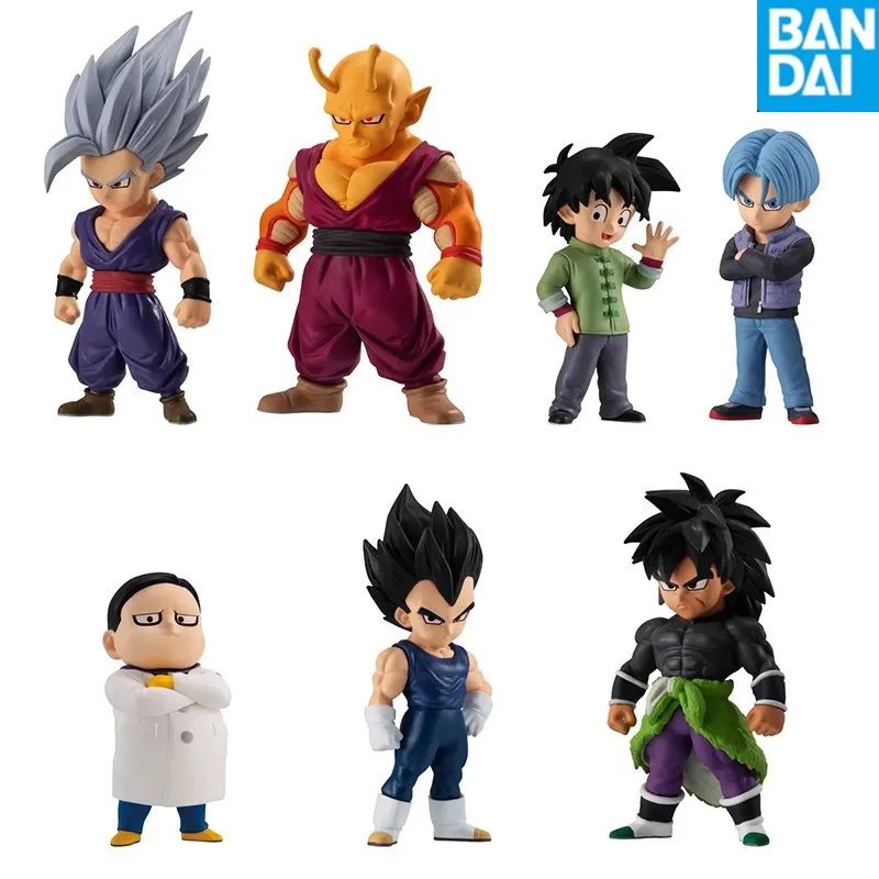 Bandai Dragon Ball Blind Box Super Hero Adlige Broly Son Gohan Beast Orange Piccolo Vegeta Trunks Dr.Hedo Anime Figure Toys